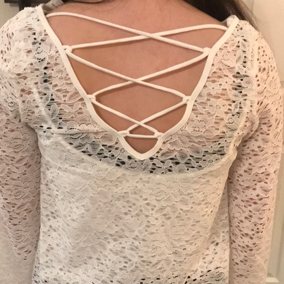 Hollister Tops - Hollister lace top